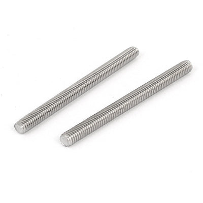 Harfington Uxcell M4 x 50mm 0.7mm Pitch 304 Stainless Steel Fully Threaded Rod Fasteners 20 Pcs