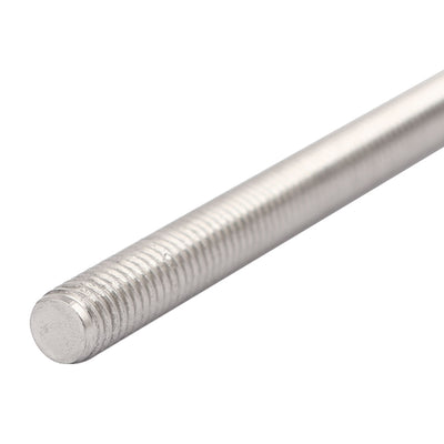 Harfington Uxcell M4 x 130mm 0.7mm Pitch 304 Stainless Steel Fully Threaded Rod Bar Studs 10 Pcs