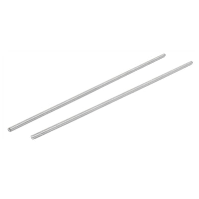 Harfington Uxcell M4 x 180mm 0.7mm Pitch 304 Stainless Steel Fully Threaded Rods Silver Tone 5 Pcs