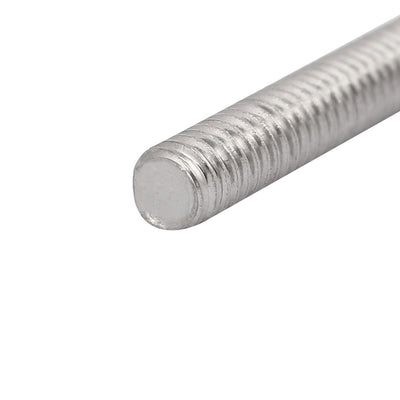 Harfington Uxcell M5 x 45mm 304 Stainless Steel Fully Threaded Rod Bar Studs Hardware 20 Pcs