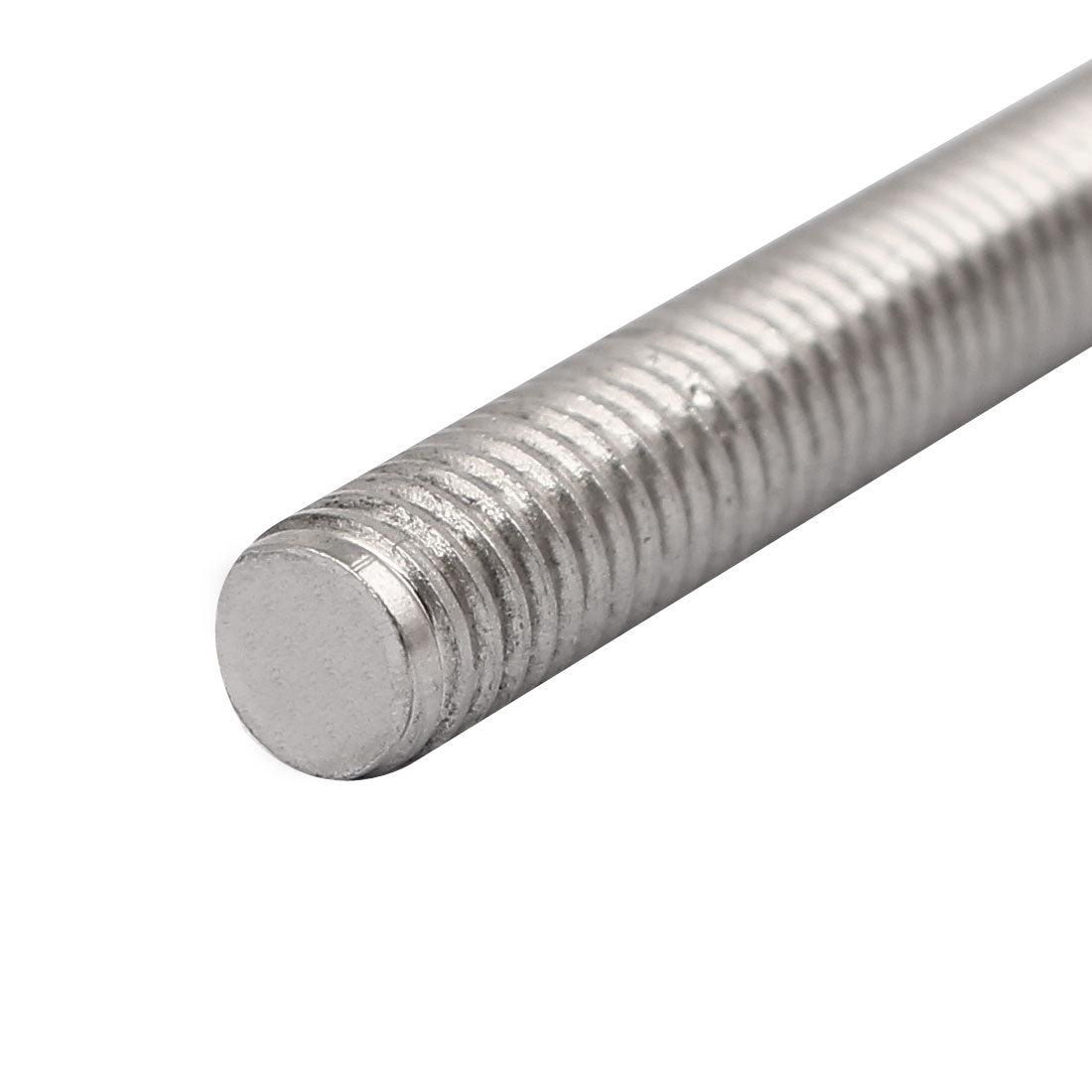 uxcell Uxcell M5 x 100mm 0.8mm Pitch 304 Stainless Steel Fully Threaded Rod Bar Studs 10 Pcs