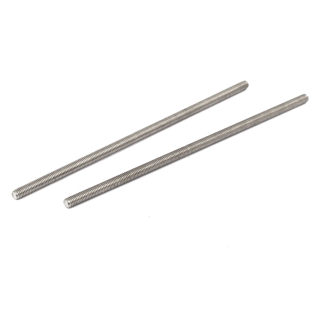 uxcell Uxcell M5 x 150mm 304 Stainless Steel Fully Threaded Rod Bar Studs Hardware 5 Pcs