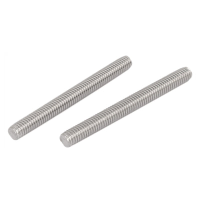 Harfington Uxcell M6 x 60mm 304 Stainless Steel Male Threaded Rod Bar Studs Fasteners 20 Pcs