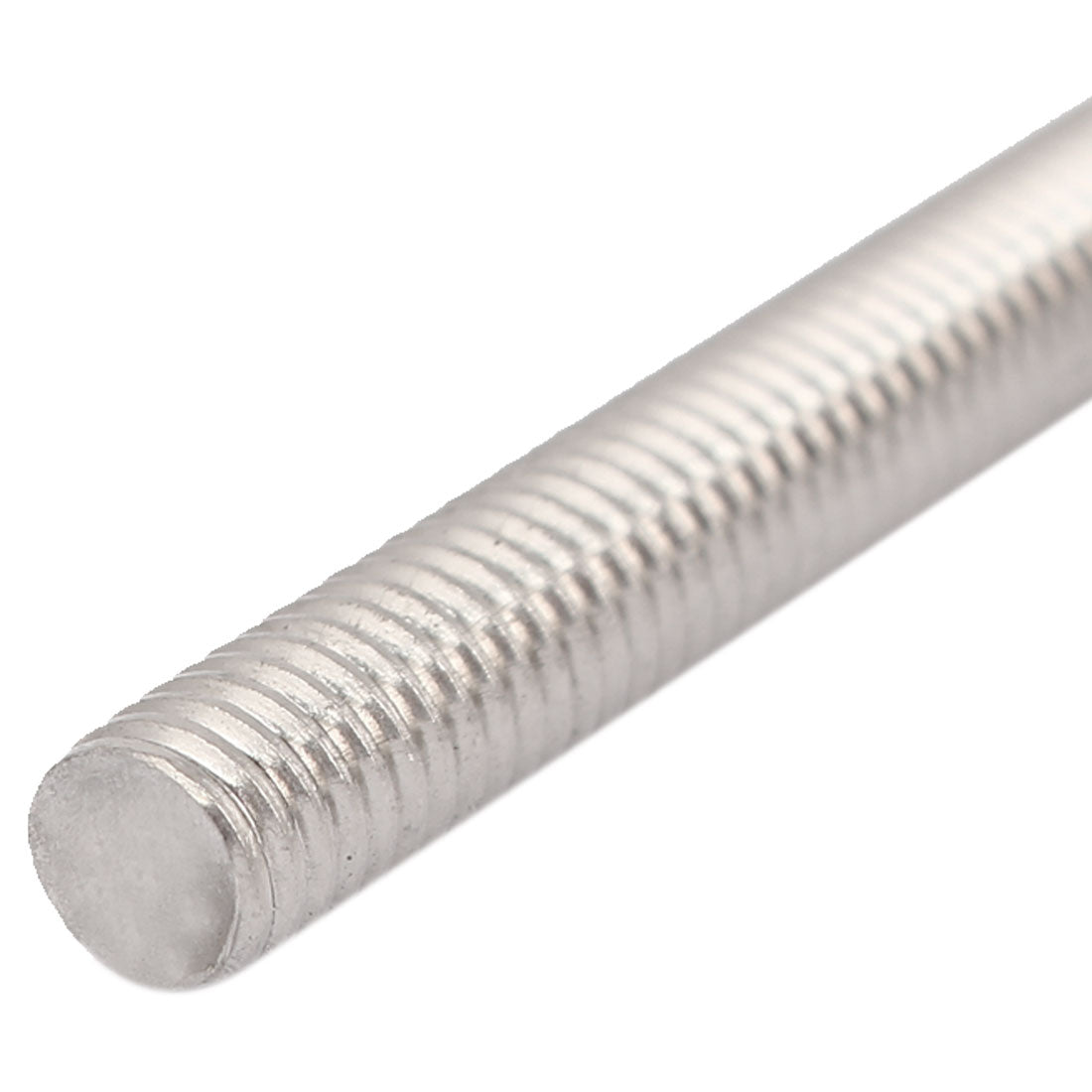 uxcell Uxcell 10stk M6 x 70mm 304 Edelstahl Außengewinde Gewindestange Bar Stab Silber Ton DE de