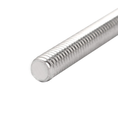 Harfington Uxcell M6 x 160mm 304 Stainless Steel Fully Threaded Rod Bar Studs Hardware 5 Pcs