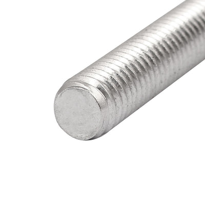 Harfington Uxcell M8 x 80mm 1.25mm Pitch 304 Stainless Steel Fully Threaded Rods Bar Studs 10 Pcs