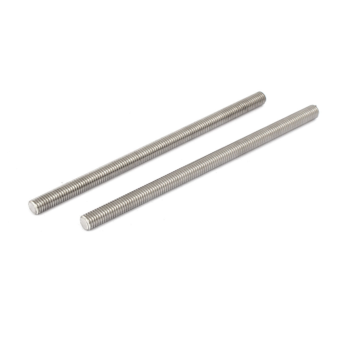 uxcell Uxcell M8 x 150mm 304 Stainless Steel Fully Threaded Rods Bar Studs Fasteners 10 Pcs