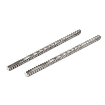 Harfington Uxcell M8 x 160mm 1.25mm Pitch 304 Stainless Steel Fully Threaded Rods Bar Studs 10 Pcs