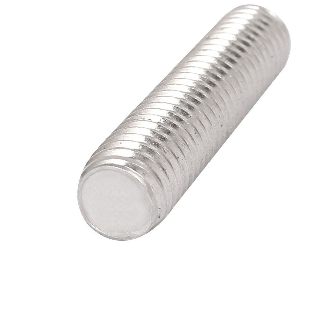 uxcell Uxcell 20Stk. 304 Edelstahl volle Gewindestange Hardware M10 x 40mm 1,5mm Gewindestange de