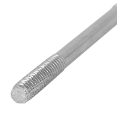 Harfington Uxcell M4x55mm 304 Stainless Steel Double End Threaded Stud Screw Bolt 20pcs