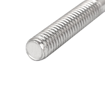 Harfington Uxcell M6x170mm 304 Stainless Steel Double End Threaded Stud Screw Bolt 5pcs