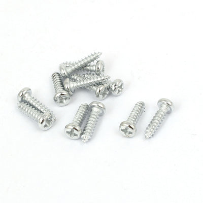 Harfington Uxcell Drawer Cabinet Door Screws Mounted Push to Open Catch Touch Latch White 2pcs