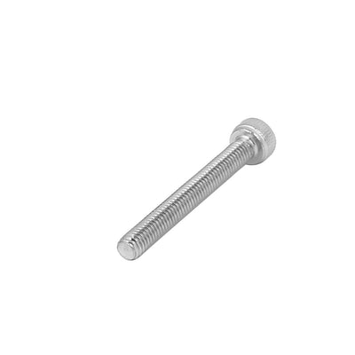 Harfington Uxcell M3x25mm Thread 304 Stainless Steel Hex Socket Head Cap Screw Bolt DIN912 55pcs