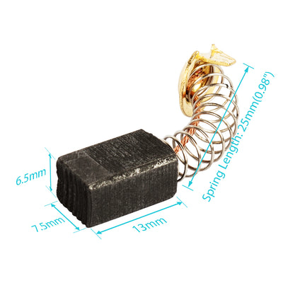 Harfington Uxcell Pair of Carbon Brushes Brush Repairing Part for Generic Electric Motor