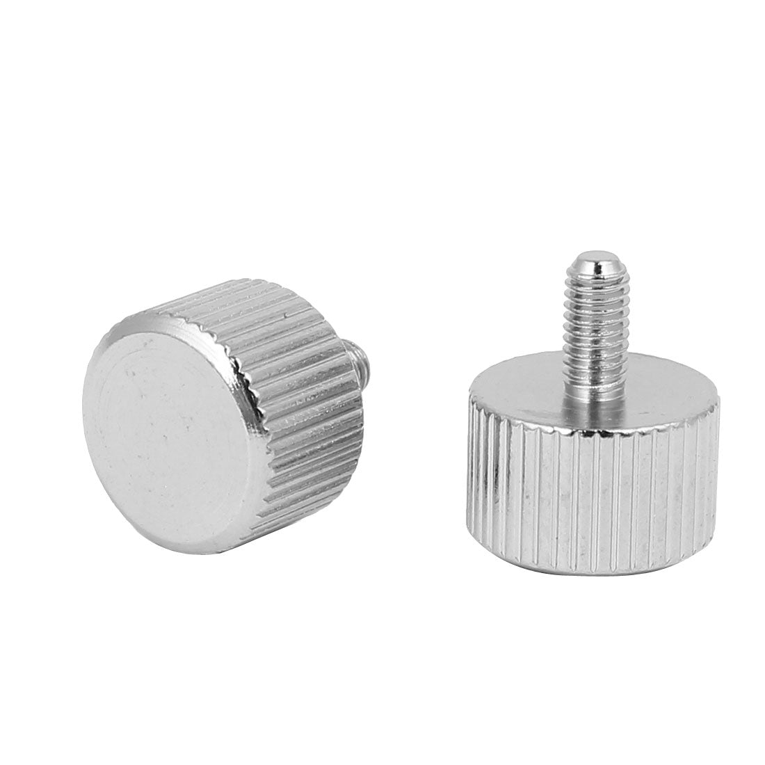 uxcell Uxcell 30pcs M3 x 6mm Nickel Platte Kopf gerändelt Daumenschraube für Computer PC Deckel