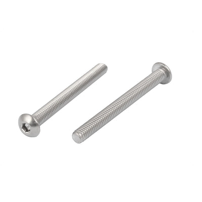 Harfington Uxcell 5Stk.M6x70mm 316 Edelstahl Knopfkopf Innensechskantschraube Schraube Verschluss de