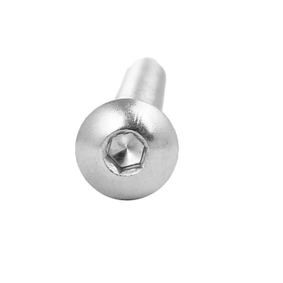 Harfington Uxcell 5Stk.M6x70mm 316 Edelstahl Knopfkopf Innensechskantschraube Schraube Verschluss de