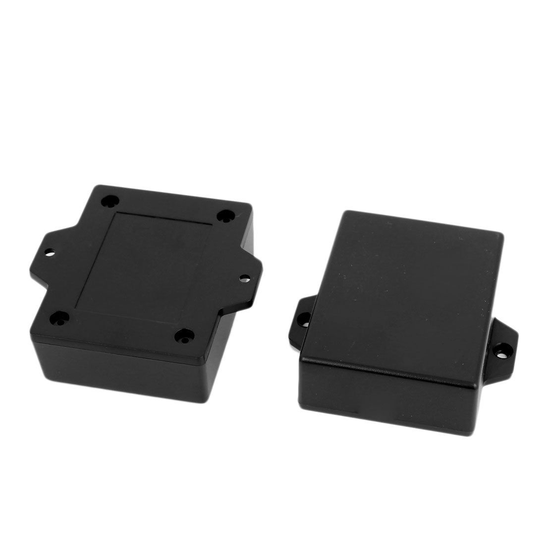 uxcell Uxcell 62mmx50mmx22mm Plastic Enclosure Electric Project Case Junction Box Black 2pcs