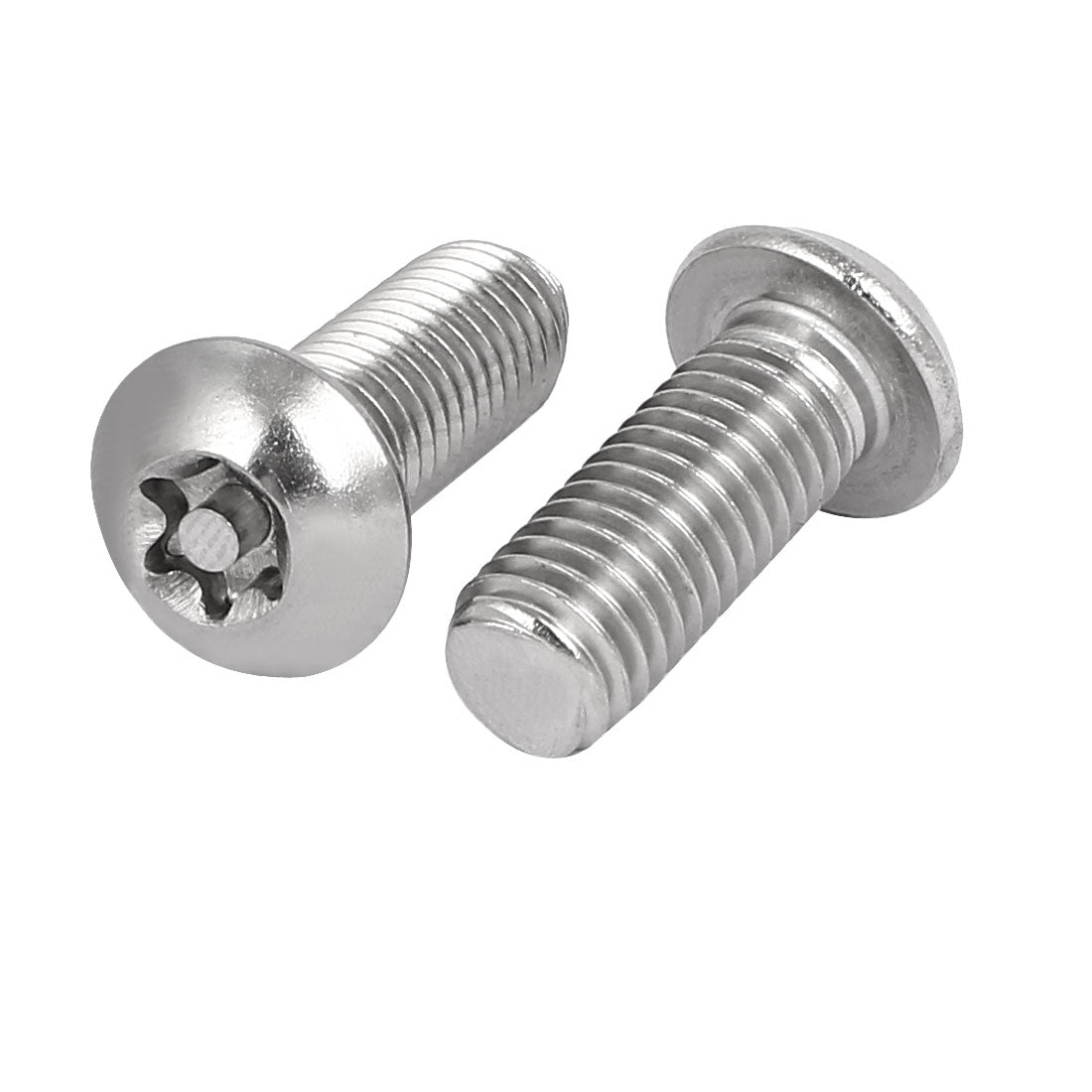 uxcell Uxcell 4 Stück M10x25mm 304 Edelstahl Linsenkopf Torx Schrauben Linsenschrauben de