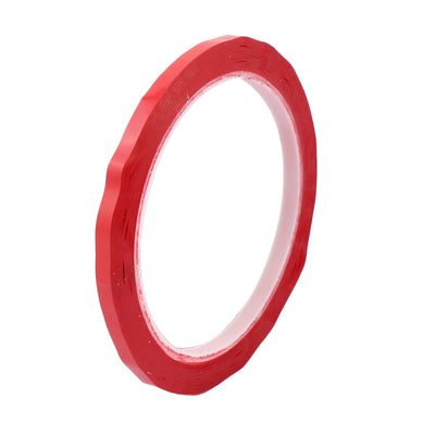 Harfington Uxcell 5mm Single Sided Strong Self Adhesive Mylar Tape 50M Length Red