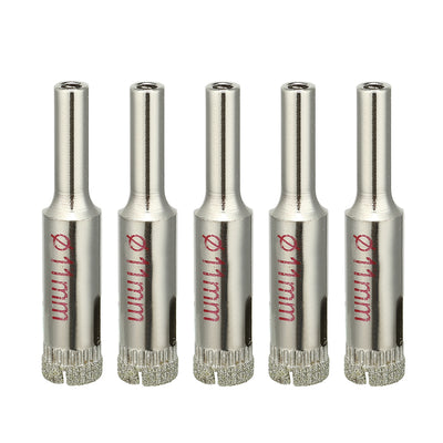 Harfington Uxcell Diamond Coated Glass Hole Saw Drills Bits for Ceramic Tile