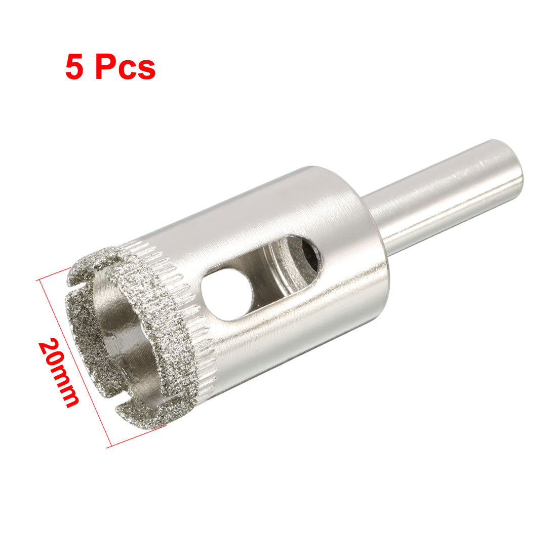 uxcell Uxcell Diamond Coated Glass Hole Saw Drills Bits for Ceramic Tile