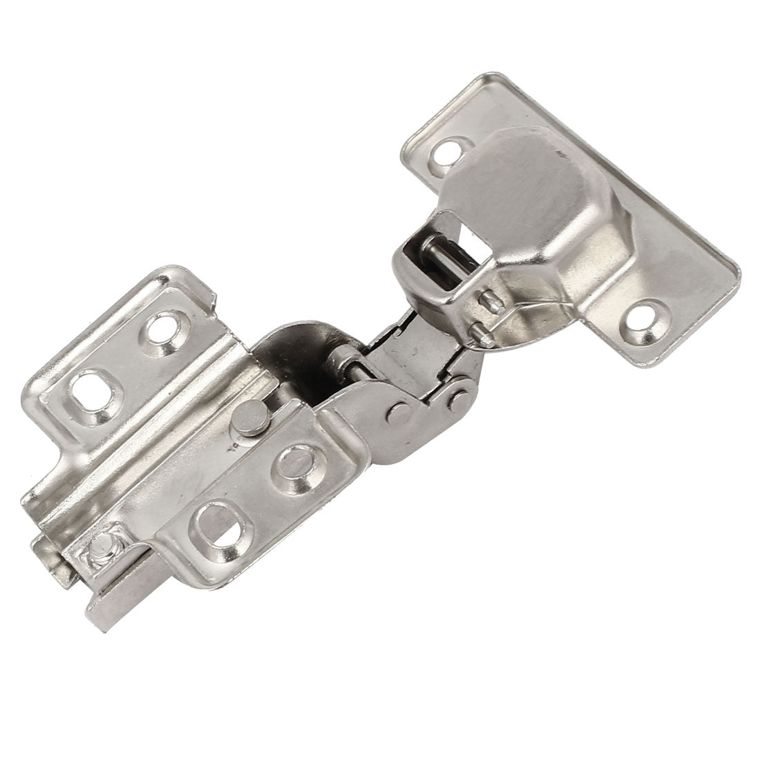 uxcell Uxcell 105mmx63mmx33mm Metal Concealed Self Close Inset Cabinet Door Hinges 2pcs