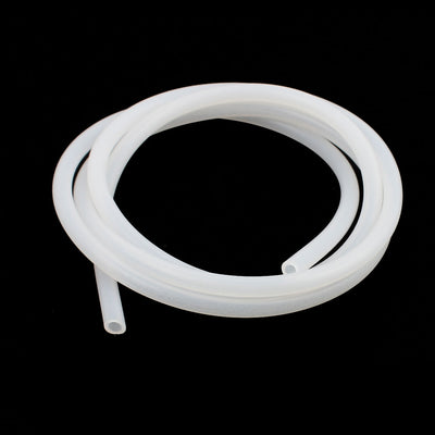 Harfington Uxcell 2mm x 5mm High Temperature Resistant Flexible Silicone Tube Hose Pipe 1M Length