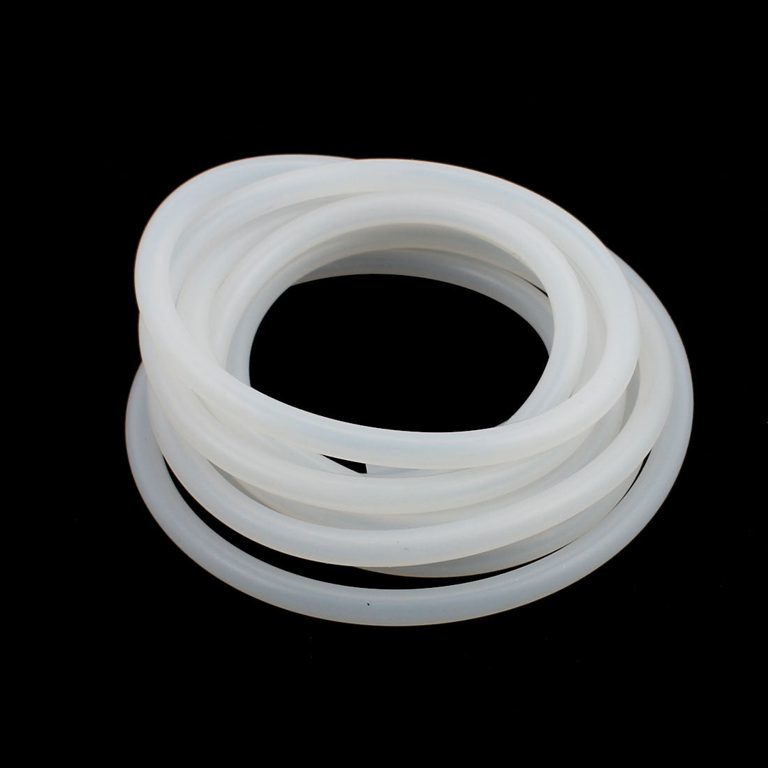 uxcell Uxcell 3mm x 6mm High Temperature Resistant Soft Silicone Tube Hose Pipe 2M Length