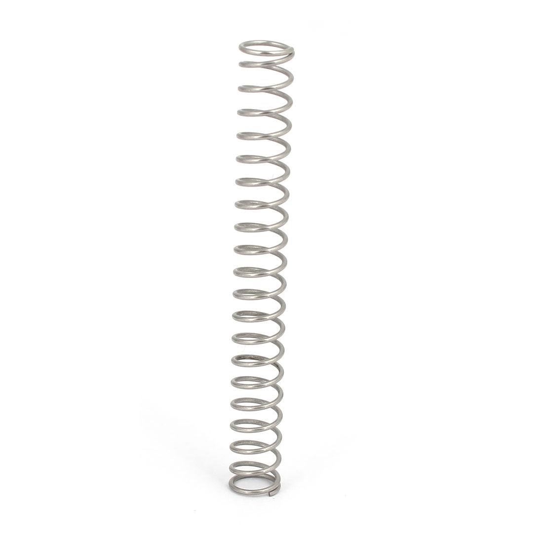 uxcell Uxcell 0.6mmx6mmx50mm 304 Stainless Steel Compression Springs Silver Tone 10pcs