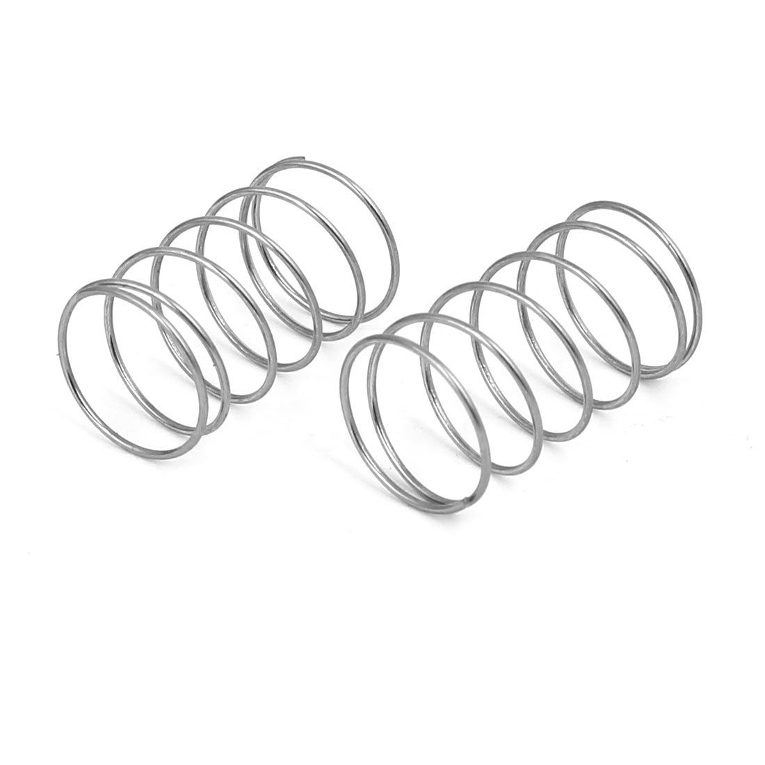 uxcell Uxcell 0.6mmx12mmx20mm 304 Stainless Steel Compression Springs 10pcs