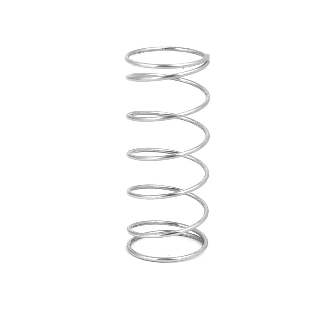 uxcell Uxcell 0.8mmx14mmx35mm 304 Stainless Steel Compression Springs Silver Tone 10pcs