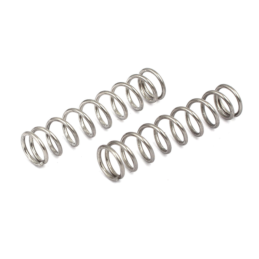 uxcell Uxcell 0.8mmx7mmx30mm 304 Stainless Steel Compression Springs 20pcs