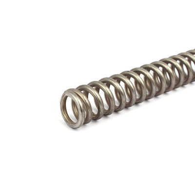 Harfington Uxcell 2.5mmx16mmx305mm 304 Stainless Steel Compression Spring Silver Tone