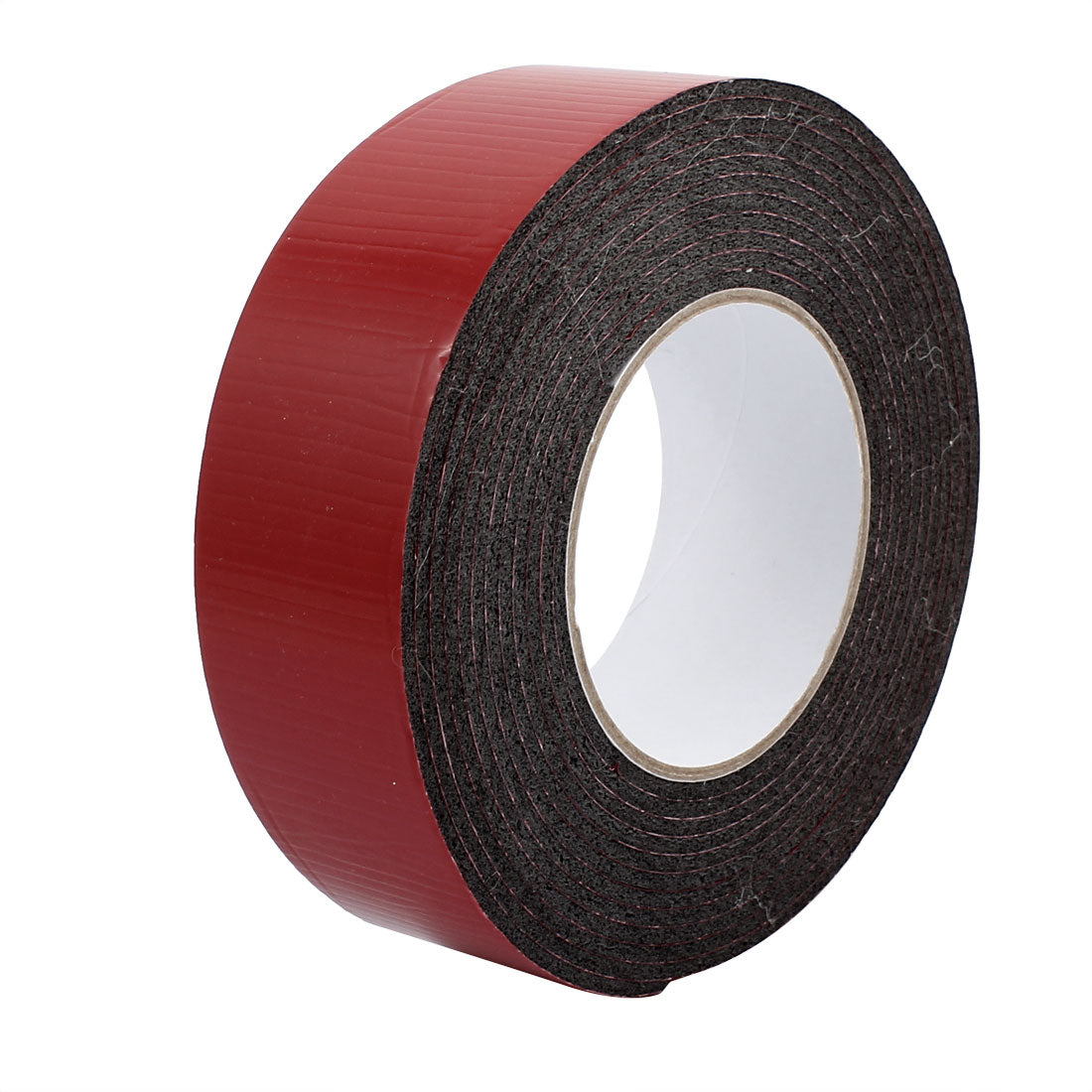 Uxcell 5M 40mm x 3mm Dual-side Adhesive Shockproof Sponge Foam Tape Red ...