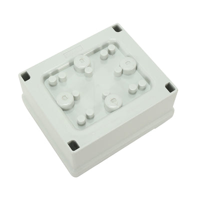 Harfington Uxcell 5.5"x4.7"x2.8"(139mmx119mmx70mm) ABS Flame Retardant Dustproof IP66 Junction Box Universal Project Enclosure