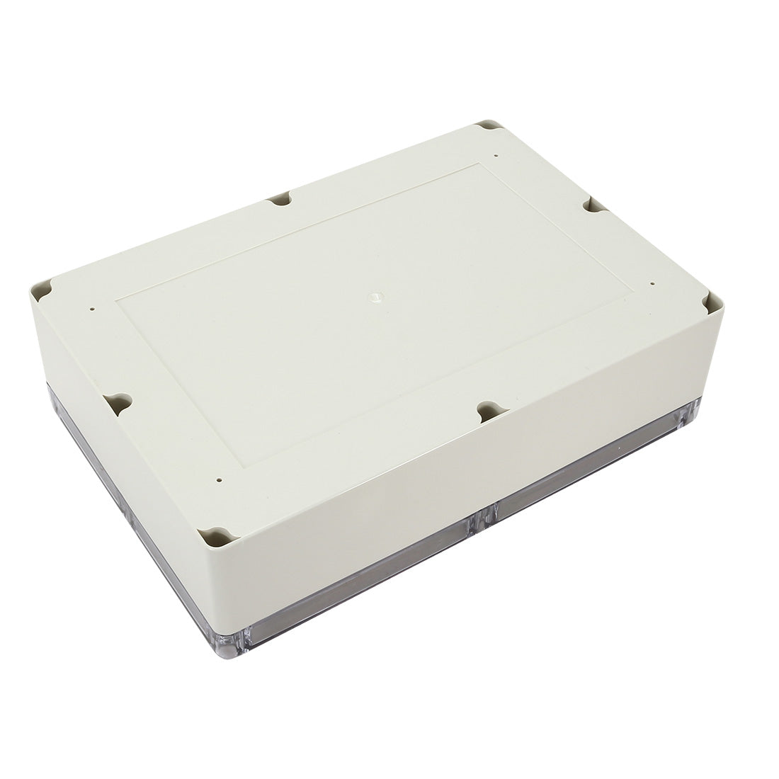 uxcell Uxcell 15"x10.2"x4.1"(380mmx260mmx105mm) ABS Junction Box Universal Project Enclosure w PC Transparent Cover