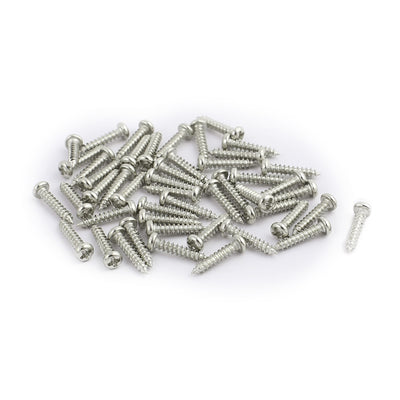 uxcell Uxcell 50 Stk M2x10mm Edelstahl Kreuzschlitz runden Kopf selbstschneidenden Schrauben Bolzen DE de