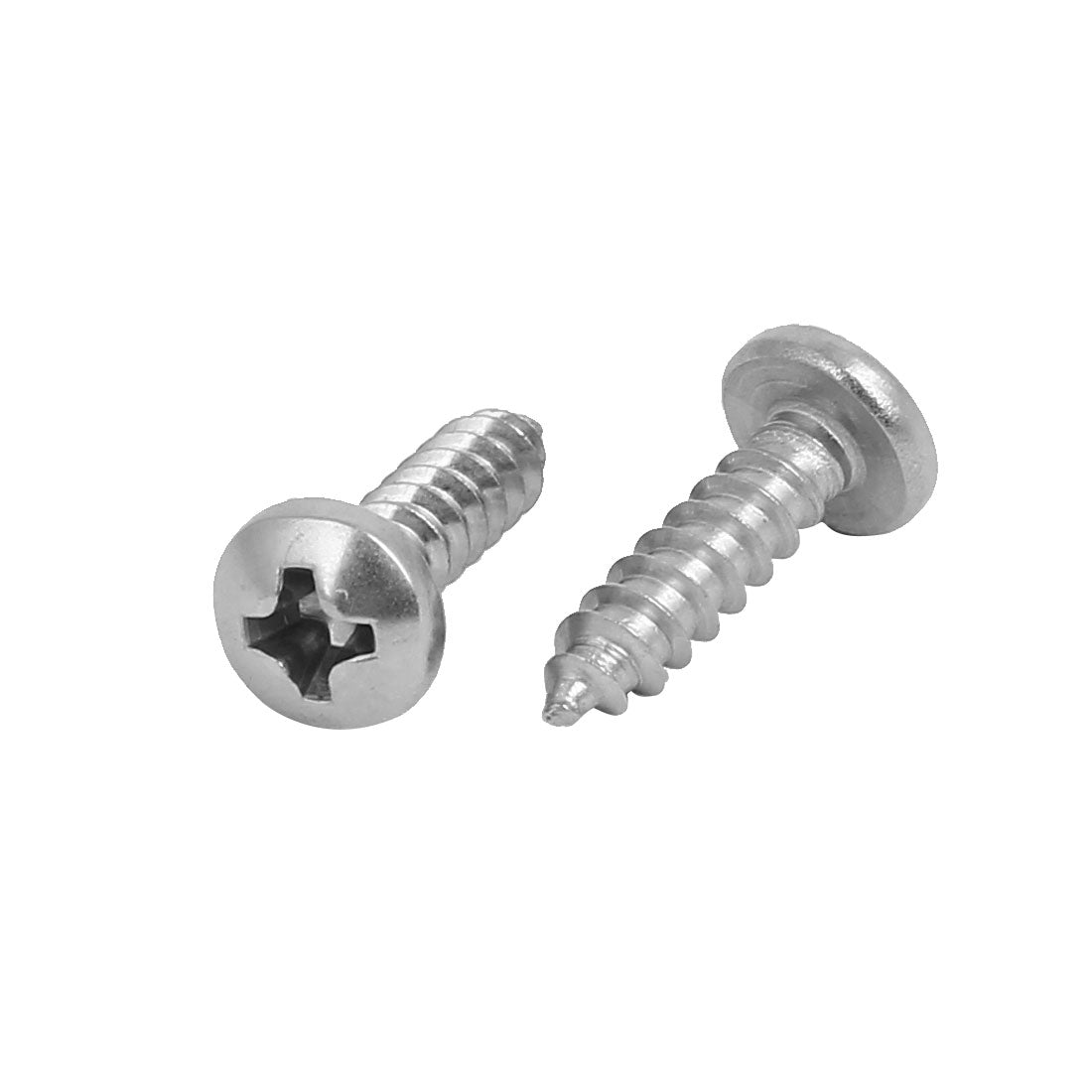 uxcell Uxcell M3.5x13mm 316 Stainless Steel Phillips Pan Head Self Tapping Screws 40pcs