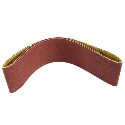 Harfington Uxcell 4-Inch x 36-Inch Aluminum Oxide Sanding Belt 60 Grits Lapped Joint 2pcs