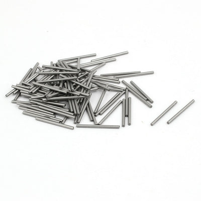 uxcell Uxcell 2mmx16mm Metal Parallel Dowel Pins Fasten Elements Silver Tone 100pcs