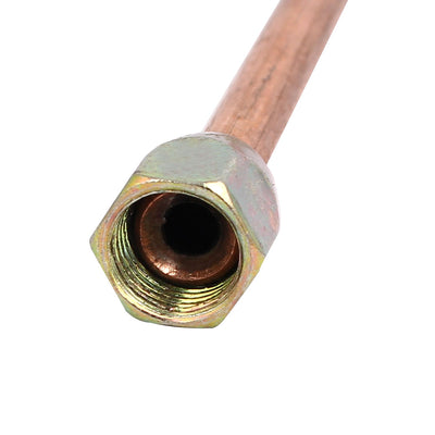 Harfington Uxcell 10mm Hex Nut 200 Length Air Compressor Exhaust Tube Replacement Copper Tone