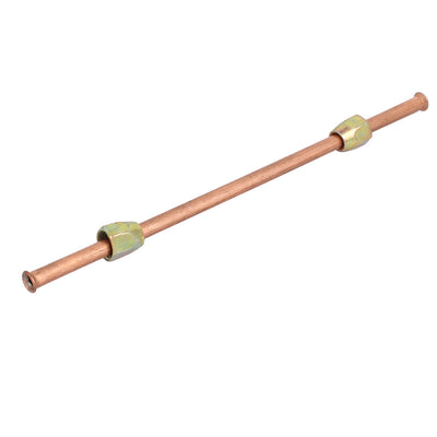 Harfington Uxcell 10mm Hex Nut 200 Length Air Compressor Exhaust Tube Replacement Copper Tone