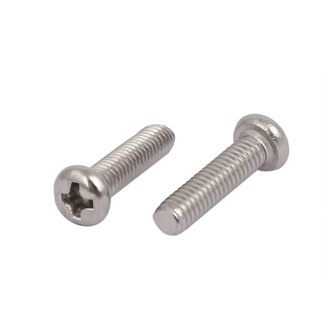 uxcell Uxcell M4 x 16mm 304 Stainless Steel Phillips Round Head Machine Screws Bolt 100pcs