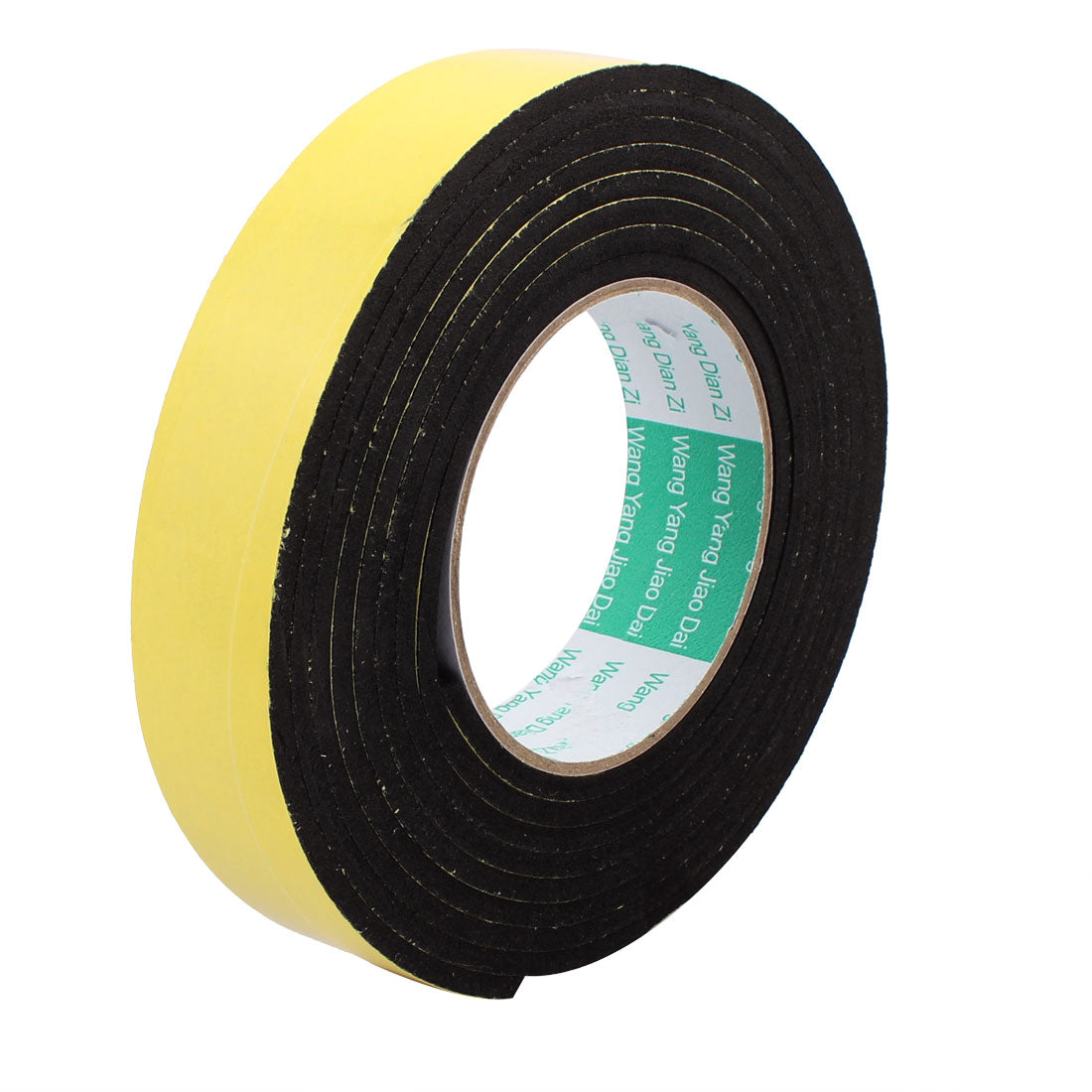 uxcell Uxcell 30mm Width 4mm Thickness EVA Single Side Sponge Foam Tape 3 Meters Length