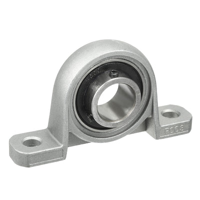 Harfington Uxcell 2pcs KP003 17mm Bore Zinc Alloy Inner Ball Mounted Pillow Block Insert Bearing