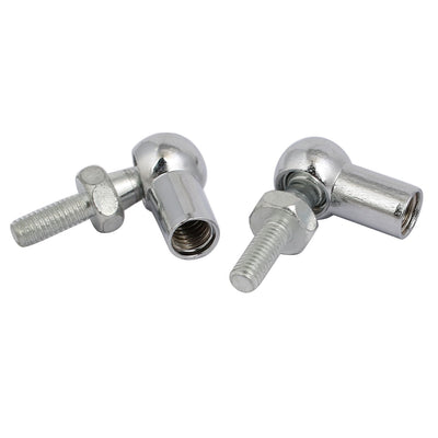 Harfington Uxcell 5stk. Gelenkkopf Kugellager mit Bolzen, Recht-Hand Innengewinde M8x1,25mm und Recht-Hand Außengewinde M6x1,0mm, Kugelbuchse Endfitting