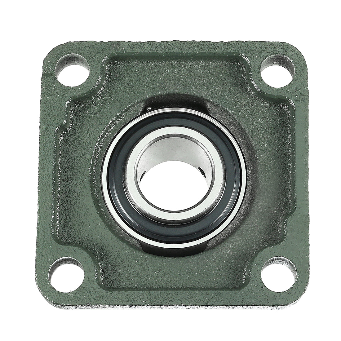 uxcell Uxcell Pillow Block Cast Bearing UCF206 30mm Mounted Bear Square Flange Green