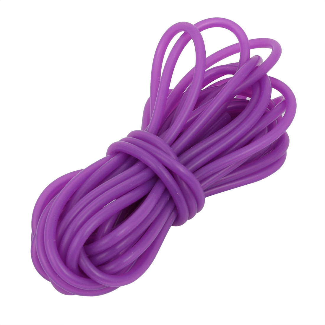 uxcell Uxcell 2mm x 4mm Dia High Temp Resistant Silicone Tube Hose Rubber Pipe Purple 5M Long