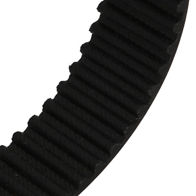 Harfington Uxcell S5M 50 Teeth Engine Timing Belt Rubber Geared-Belt 250mm Girth 20mm Width